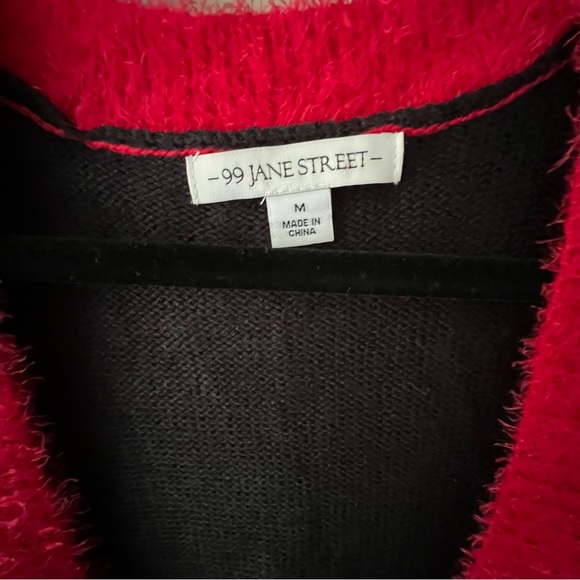 Holiday Christmas signature vest sweater with pattern long tunic soft medium - Picture 9 of 13